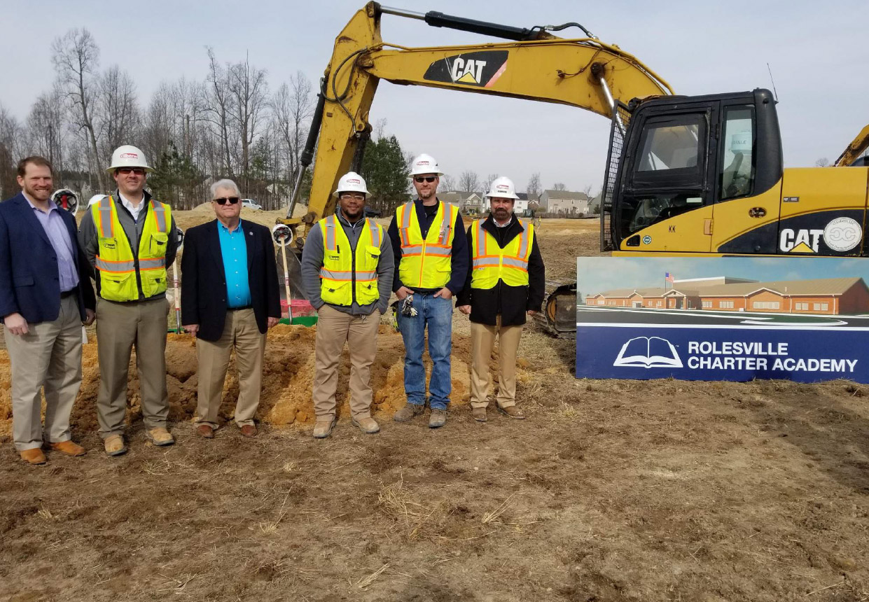 Gilbane Building Company Breaks Ground on Rolesville Charter Academy